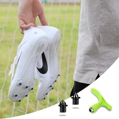 120 Pieces Steel Shoe Spikes Replacements and Spike Wrench for Sports Running…