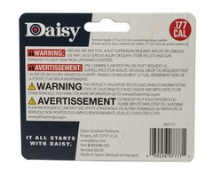Daisy PrecisionMax Premium 177 Lead Pointed Field Pellet 250/Tin 7.56