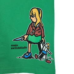 New Deal «Suzie Switchblade» SS T-shirt New Without Tags Green Size: M Medium