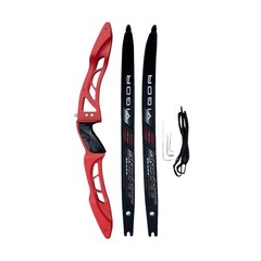 ILF 68″ Recurve Bow 25″ Aluminum Riser 20-40lbs Archery Target Hunting Shooting