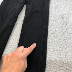 Saxon Adjustable Waist Riding Jodhpurs Unisex Kids C10 Black Beige Equestrian
