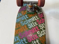 Vtg 80s Schmitt Stix Twig Complete Skateboard OG Independent Stage 2 Trucks RARE