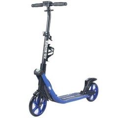 8 inch Large Wheel Kick/Push Scooter for Adults Teens Easy Folding w/ Suspension