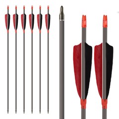 MS Jumpper Archery Carbon Arrows, High Percentage Carbon-Fiber Arrow Spine 400 w