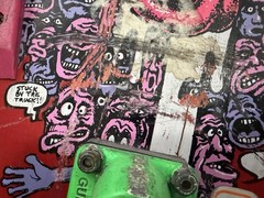brand x riot stick skateboard complete vtg 80s 1986 gullwing santa cruz schmitt