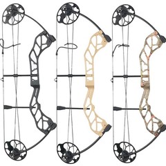 Compound Bow Set 19-70lbs Adjustable Archery Hunting Adult Shooting IBO 320FPS