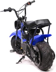 XtremepowerUS Pro-Series 99cc Mini Dirt Bike Gas-Power 4 Stroke Pocket Ride Blue
