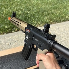 Double Eagle Matrix Calico Jack M908B Airsoft M4 AEG Rifle (read description)