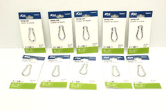 LOT OF 10 Blue Hawk 2in Spring Snap Quick Link 80lb Zinc-Plated 0656922 656922