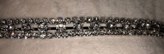 New Boot Chain Bracelet Rhinestone 3 Row Crystals – Adjustable