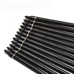 30″/32″ Carbon Arrows Turkey Feather Spine 500 for Hunting Compound Recurve Bow