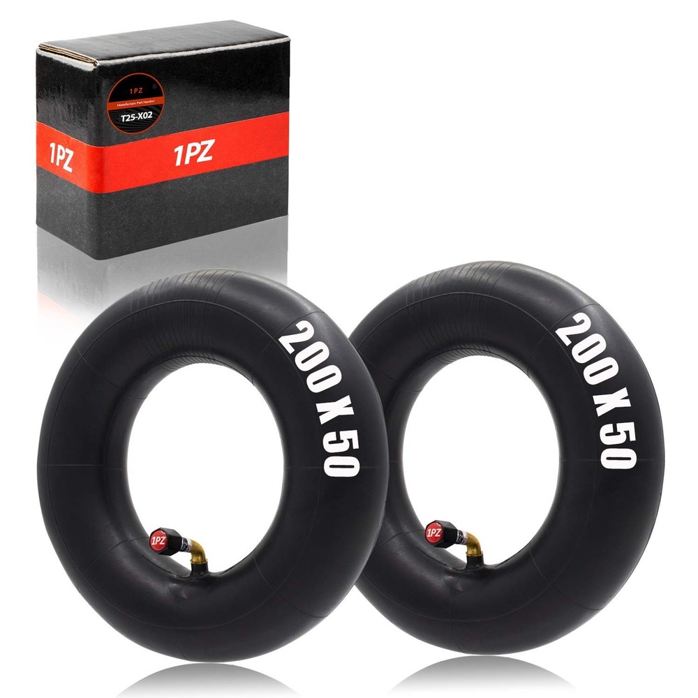 1PZ X02-20W 200×50 Inner Tubes 2 Pack Heavy Duty Electric Scooter Tire Tube R…
