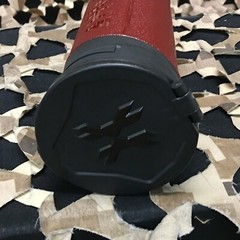 NEW HK Army 165 Round Push Button Paintball Pod – Red/Black/Black
