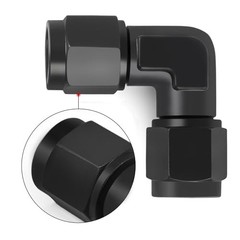 6AN Female to 6AN Female 90 Degree Swivel Coupler 6AN-90Degree-2Pcs Normal