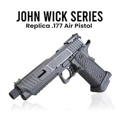 KL CO2 Blowback .177 Air Gun Pistol – Baba Yaga Metal 330 FPS 20 Round 4.5mm BBs