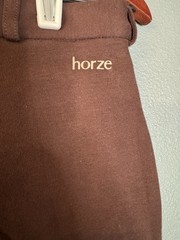 Horze Women’s Riding Breeches Brown EU 42/US 30 Cotton-Spandex Blend