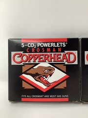 Crosman Airgun 5 Copperhead CO2 Powerlets 12 Grams Lot Of 2 (10 Total)