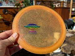 Metal Flake Roadrunner Champion FLAT Rainbow Air Force Disc Golf Innova #2467