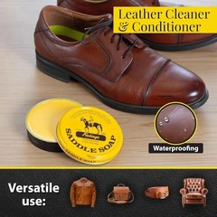 Fiebing’s Yellow Saddle Soap Cleans & Lubricate Leather Made in USA