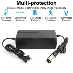 24V 5AMP 3PIN XLR PRIDE M0BILITY WHEELCHAIR CHARGER UPGRADE 3AMP & 4AMP & 2AMP