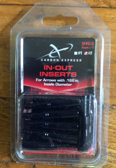 Carbon Express INSERTS #2 .166 INSIDE DIAMETER XSD 12-Pack MPN 50340 – HALF OUT