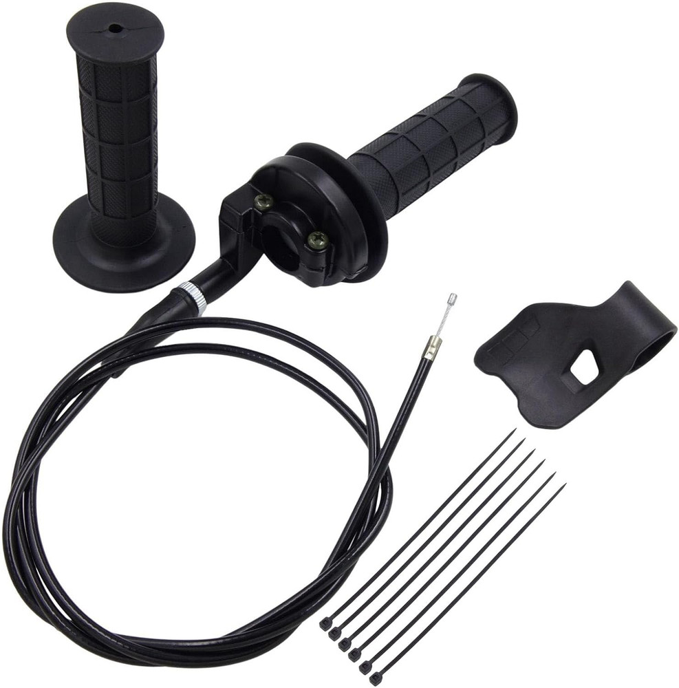 7/8″ Throttle Accelerator Handle Grips for 50cc 110cc 125cc Dirt Bike Mini Bike