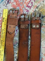 Rear cinch leather girth tack lot 3 FOR 1 MONEY ships for FREE western saddle