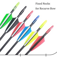 31 Inch Target 24/36/72PACK Practice Arrows Archery Recurve Bow Fiberglass Arrow