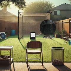 Self-Standing Airsoft Target – Portable Trap for Plastic BBS