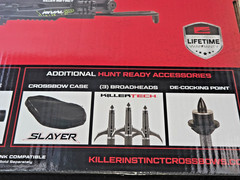 Killer Instinct Rival 410 Crossbow–Comp. Hunt‑Ready Package–410 FPS–New Open Box