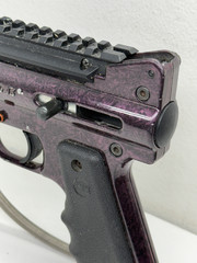 Vintage TIPPMANN Model 98 Purple Marbleized Paintball Gun Marker UNTESTED READ