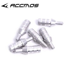 50pcs Aluminum Archery Nock Pins Arrow Shaft Insert 3.2mm 4.2mm 5.2mm 6.2mm 8mm