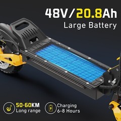 iENYRID ES1 Offroad EScooter 48V20.8Ah Folding Electric Scooter 2400W Dual motor