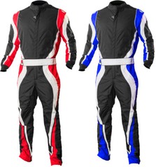 K1 Speed1 Karting Suit – Pro Level Kart Racing Blue Red Kids to Adult Sizes