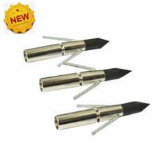 6/12pcs Bowfishing Arrows Fiberglass Broadheads Archery Bow Fishing Hunting 8mm