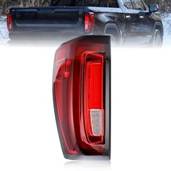 LED Tail Light Assembly Compatible with 2019-2024 GMC Sierra Left Driver Side