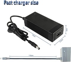 Lightweight 42V 2A Charger with LED Indicators – Compatible with GOTRAX