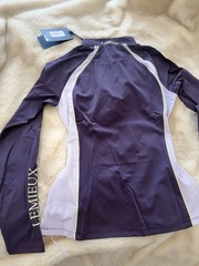 LeMieux Philippa Mesh Base Layer Juniper Purple UK8/US4Women’s Long Sleeve Top