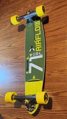 G&S Swiss Made High Camber Fibreflex Slalom Competition Skateboard NOS 2002 RARE