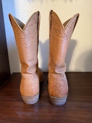Tecovas the Jasper in Scotch 10D Full Smooth Ostrich Leather Boot