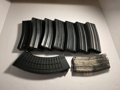 Lot Of 7 AK Air Soft Equipment