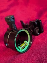 HHA 1 5/8″ 1.625″ Single 1 Pin .010 Green Sight Scope LYT Light Tetra Tournament