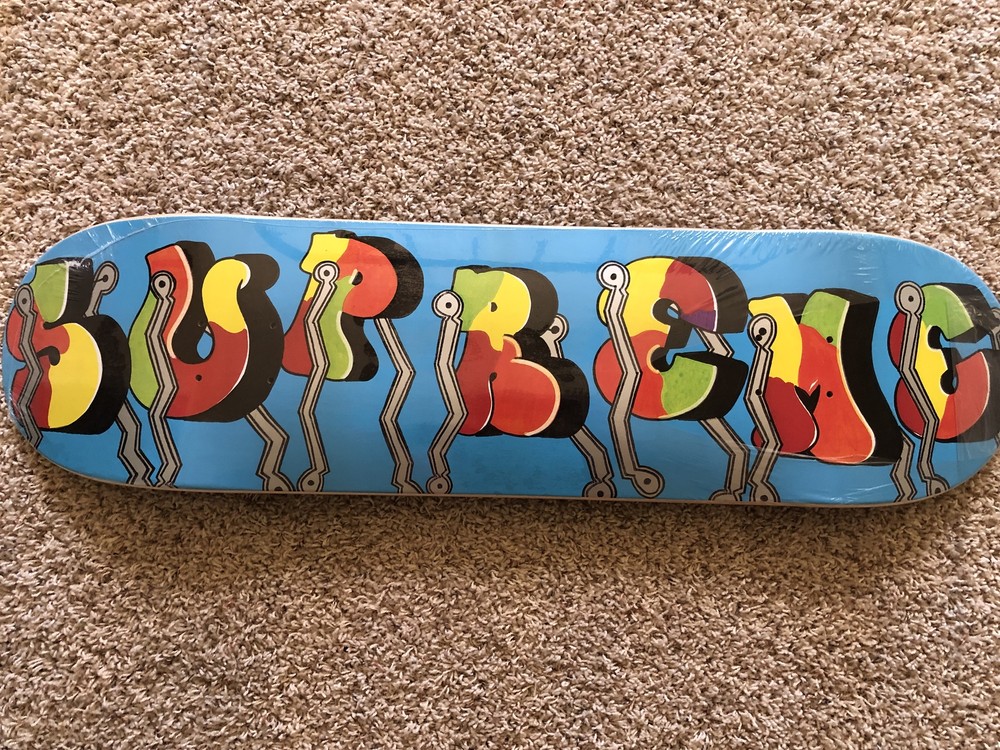 Supreme Blade Whole Skateboard Deck Blue F/W 16