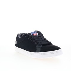 Etnies Sal 23 4102000155001 Mens Black Nubuck Skate Inspired Sneakers Shoes