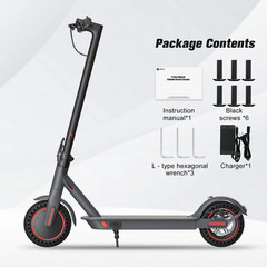 For ADULT ELECTRIC SCOOTER LONG RANGE FOLDING 30KM/H E-SCOOTER URBAN COMMUTER