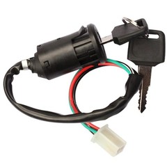 4 Wire Ignition Key Barrel Switch 50cc 110cc 125cc 250cc PIT Quad Dirt Bike ATV