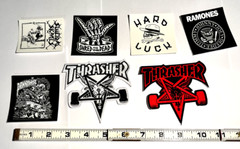 THRASHER SKATEGOAT INCLUDES 5 STICKERS AND 1 PATCH