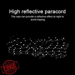 Smithok 8 Pack Reflective Guy Lines Orange