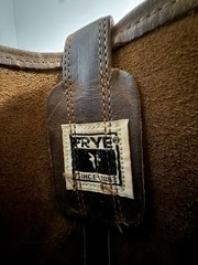 Frye Women’s Harness Western Boots Brown Leather US 9 MPN 225246