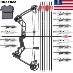 6Arrows Compound Bow Rapid Bow Shooter Launcher Hunting Shoting Orbital Archery